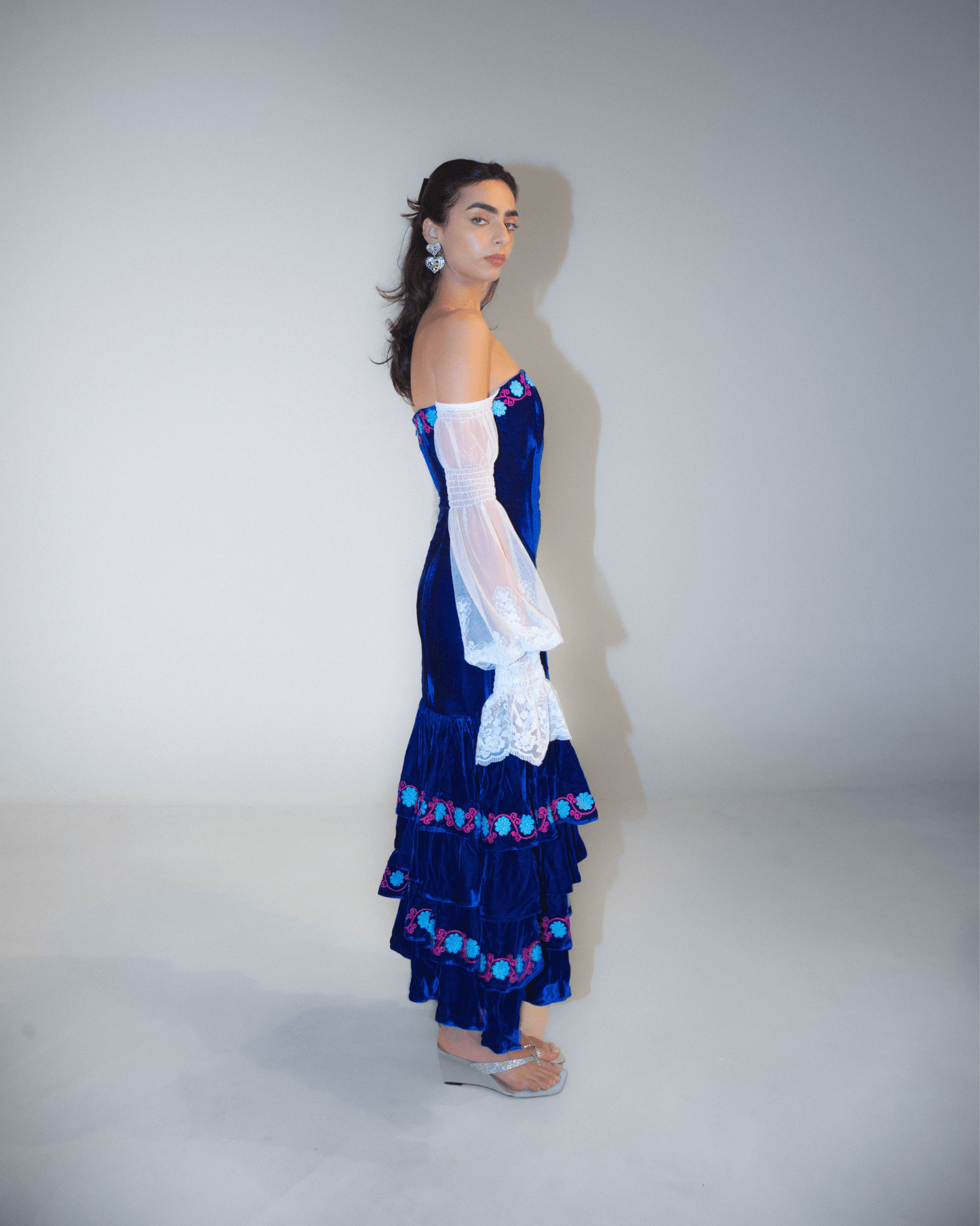 Royalty Midi Dress - Deerah