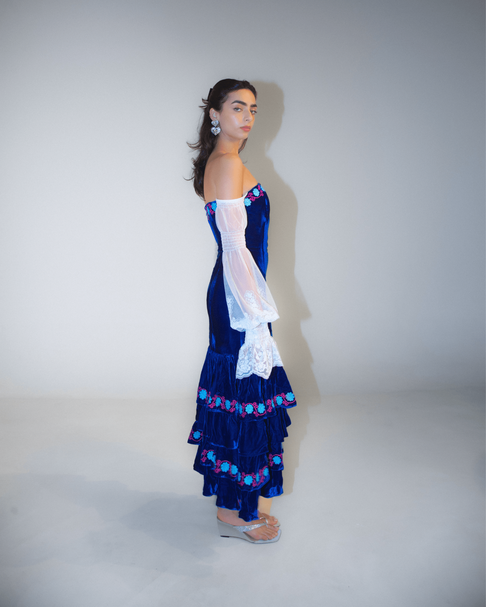 Royalty Midi Dress - Deerah