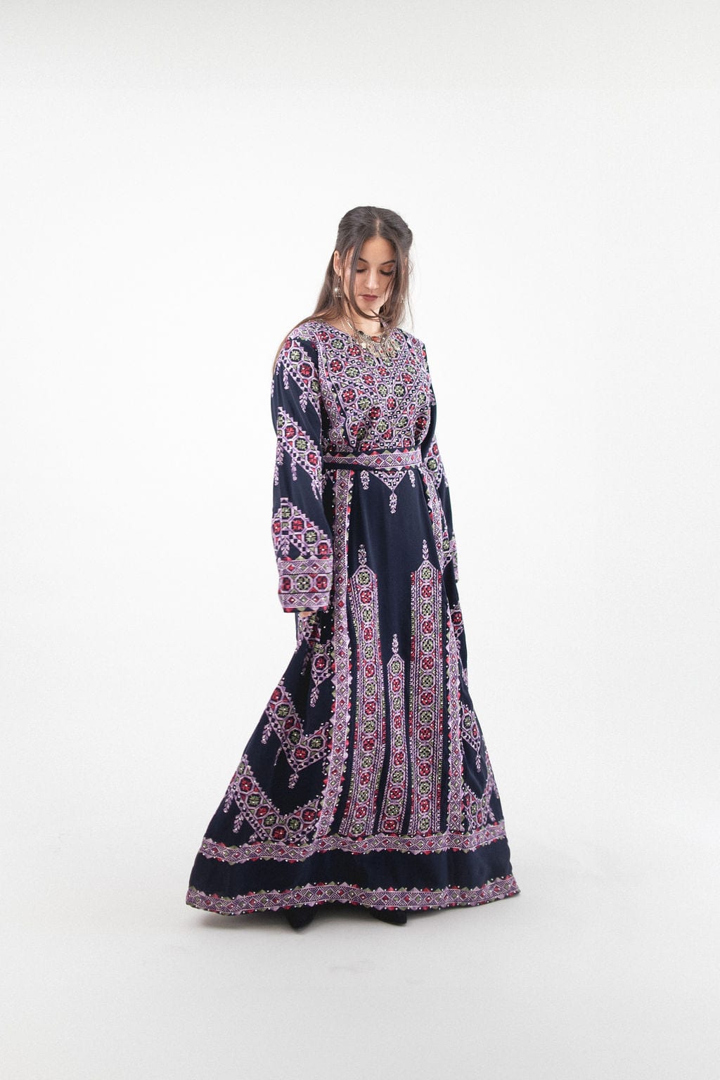 Safad - Traditional Palestinian Thobe Dress Deerah