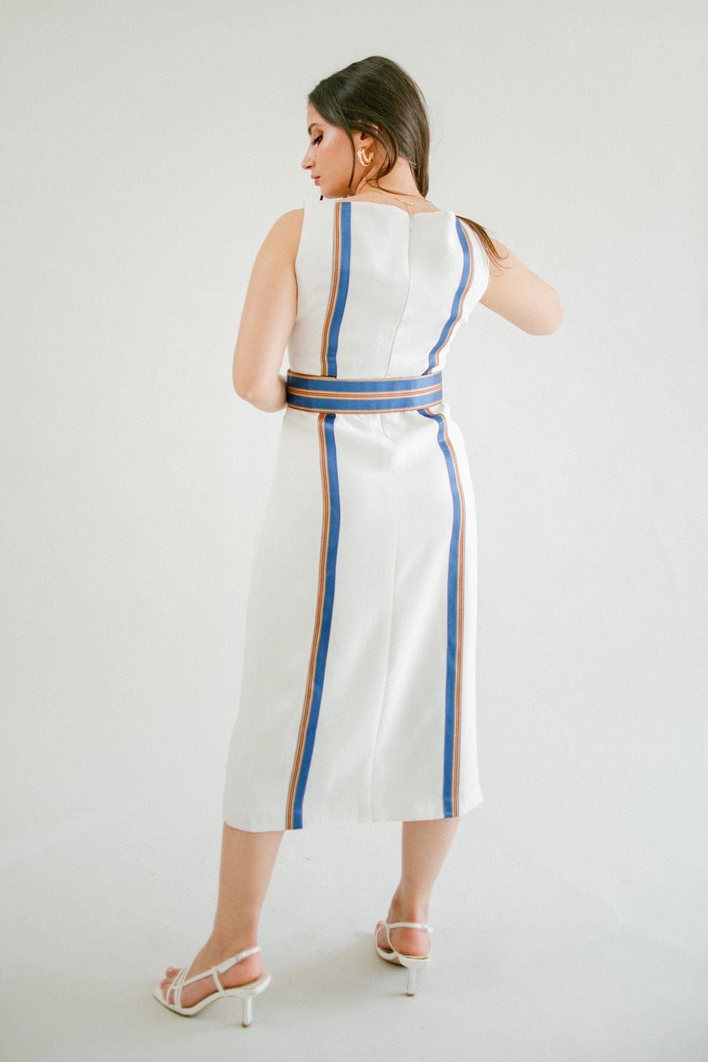 Samar - Hand Embroidered Saya Palestinian Dress - Deerah