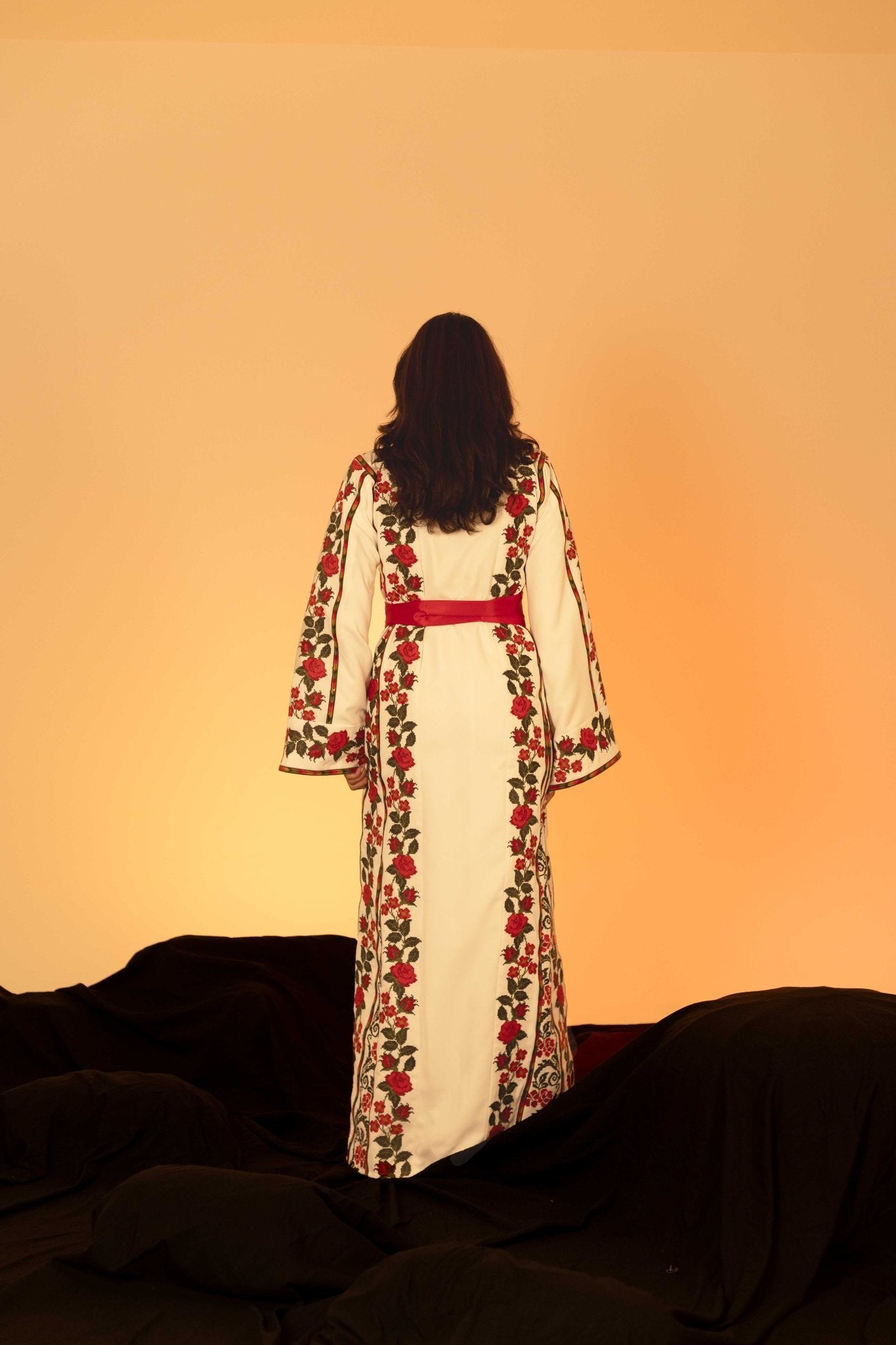 The Floral Palestinian Thobe - Deerah