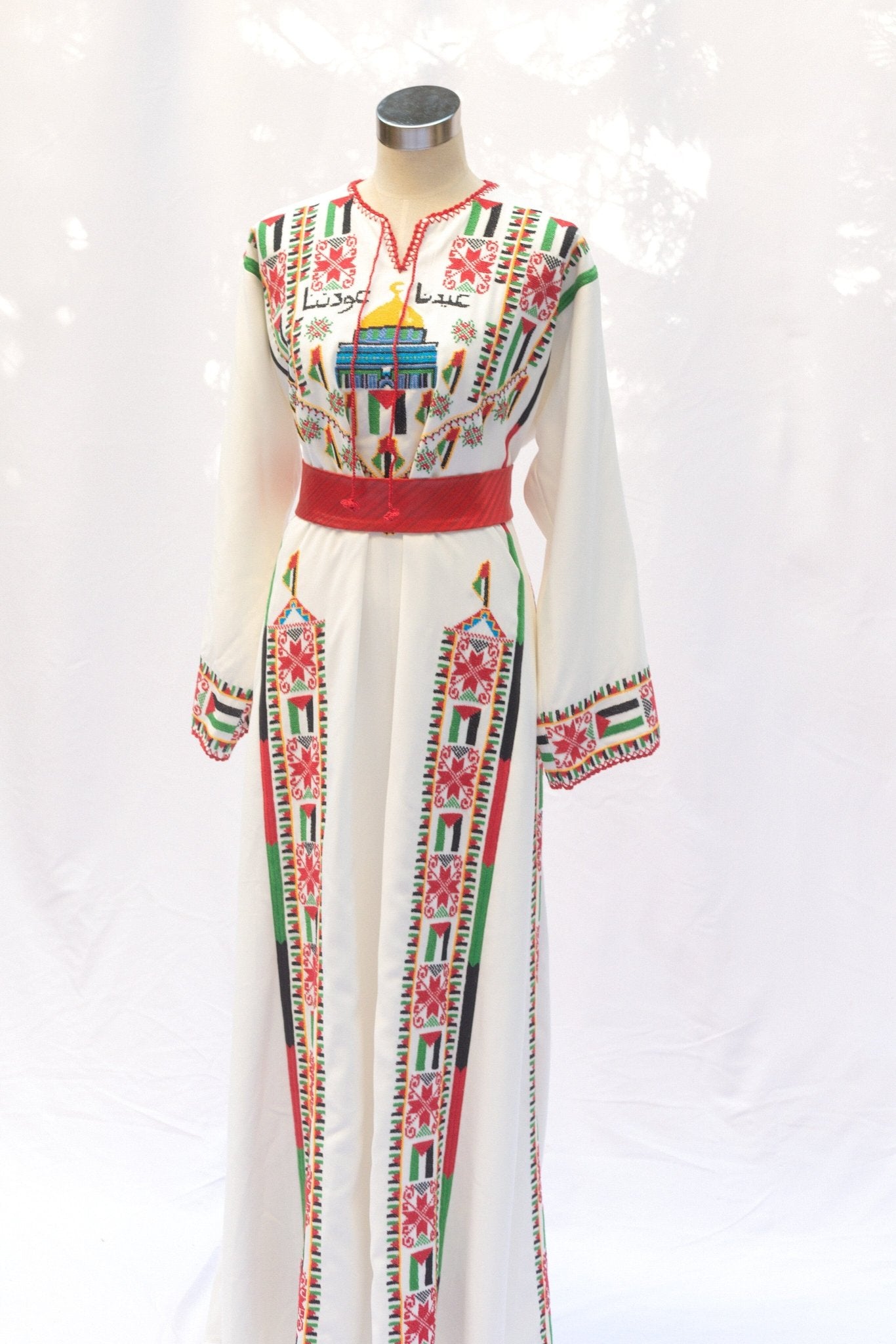 The Intifada Hand Embroidered Thobe - Deerah