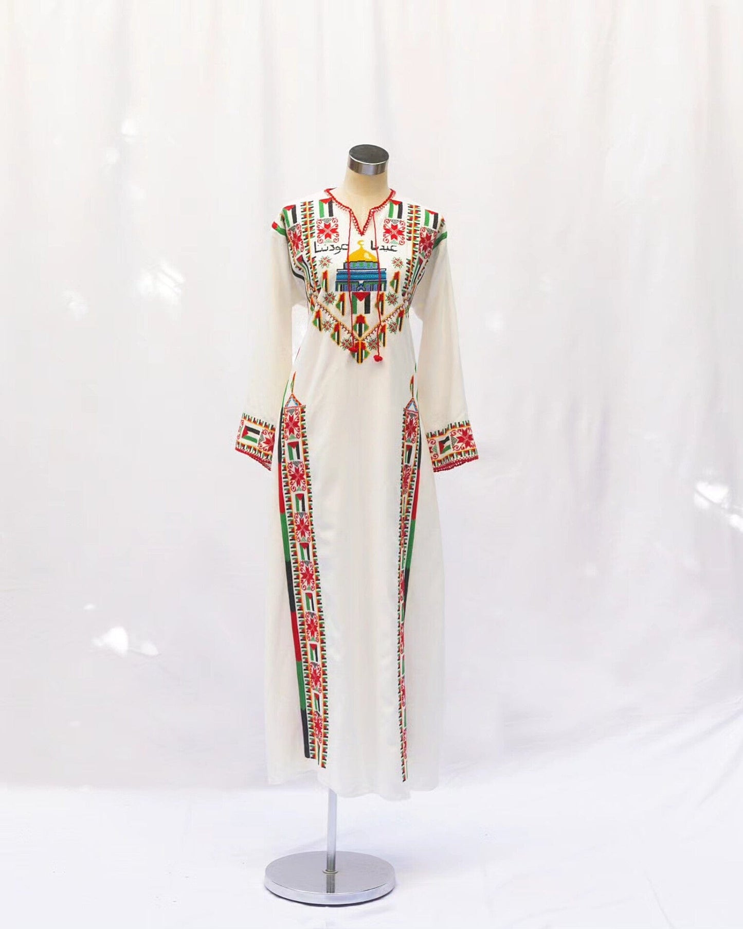 The Intifada Hand Embroidered Thobe - Deerah