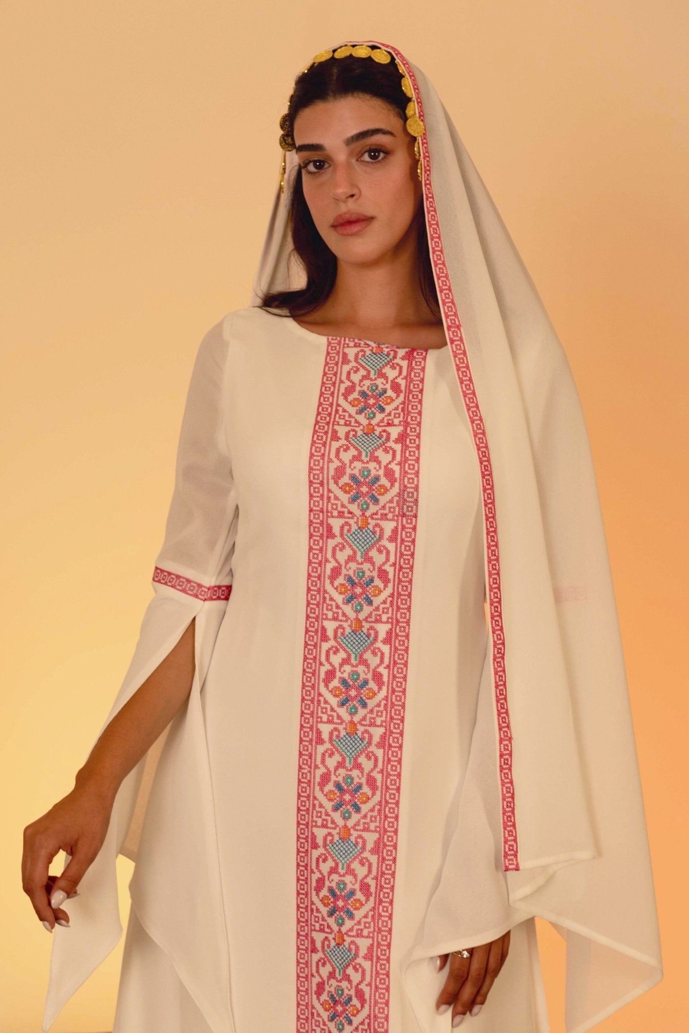 White Butterfly Dress - Deerah