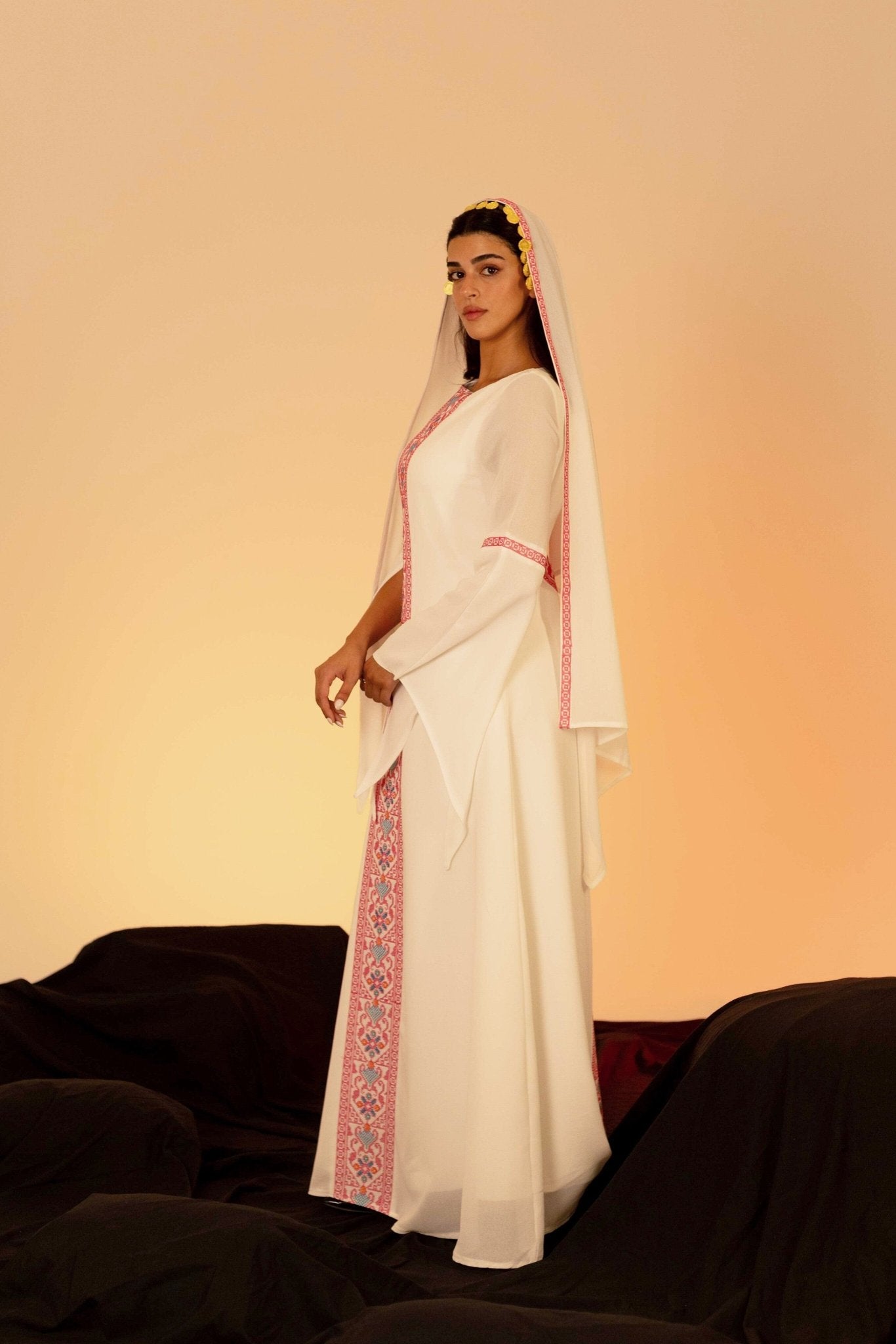 White Butterfly Dress - Deerah