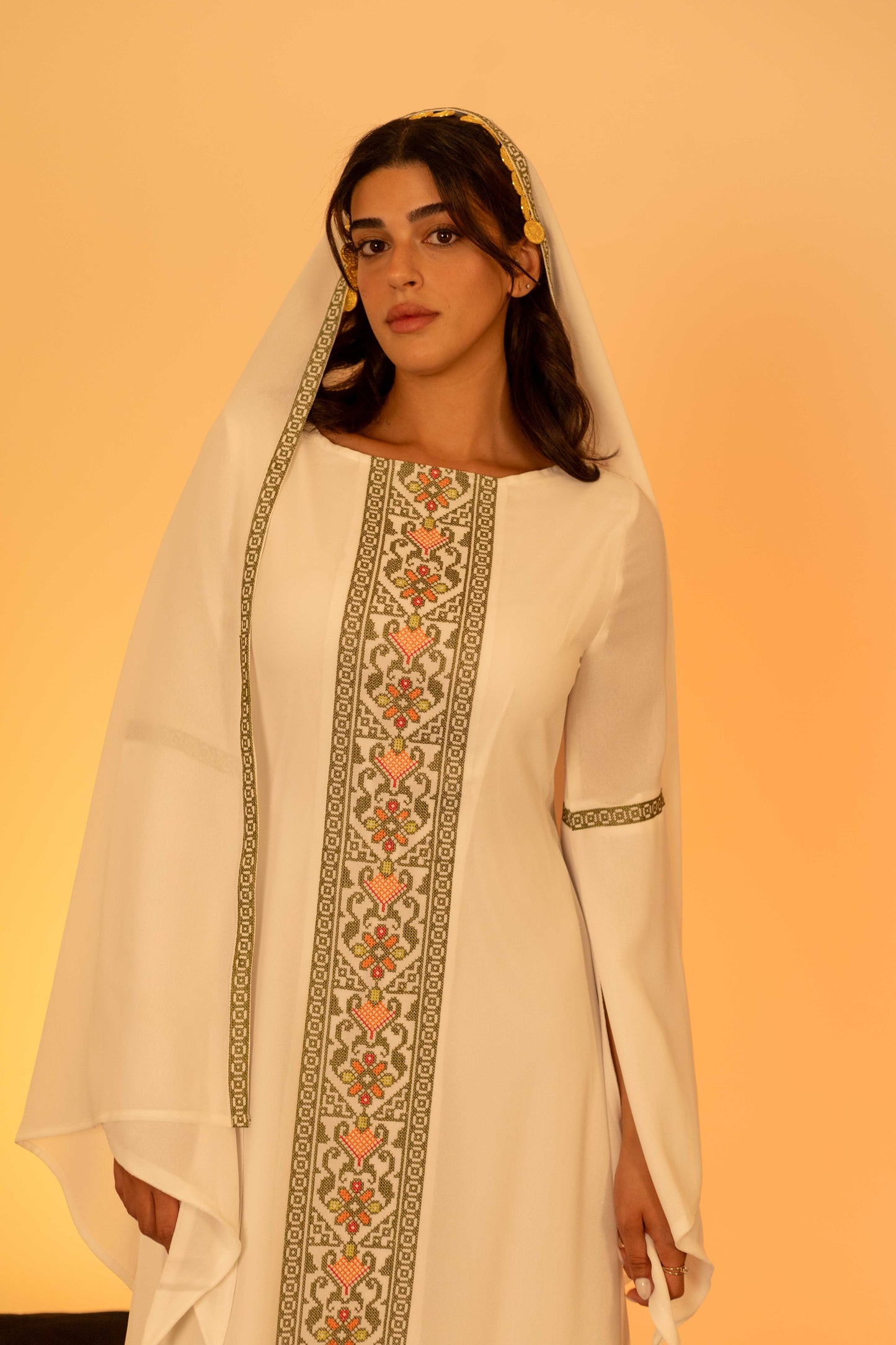 White Butterfly Dress Deerah