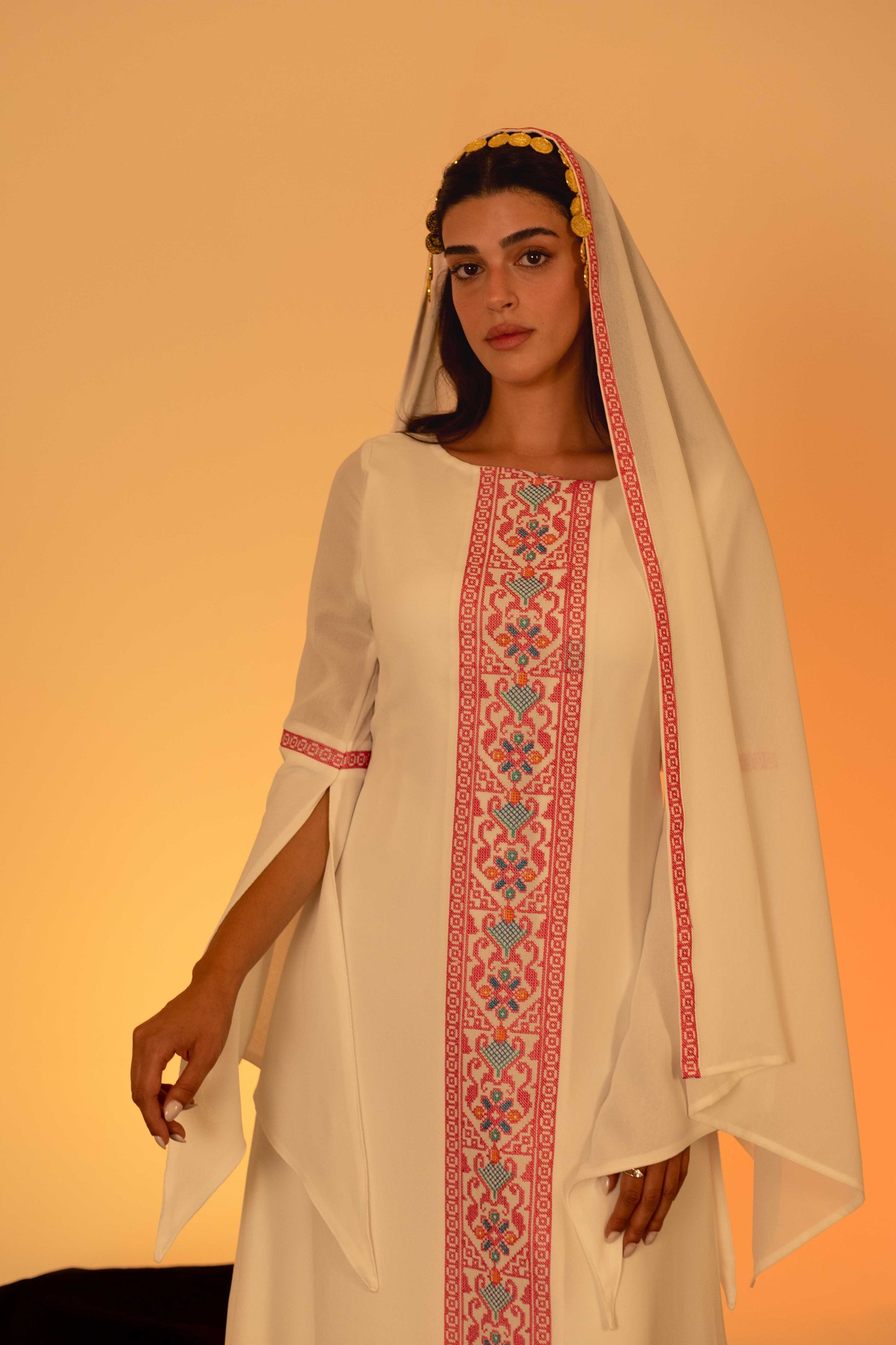 White Butterfly Dress Deerah