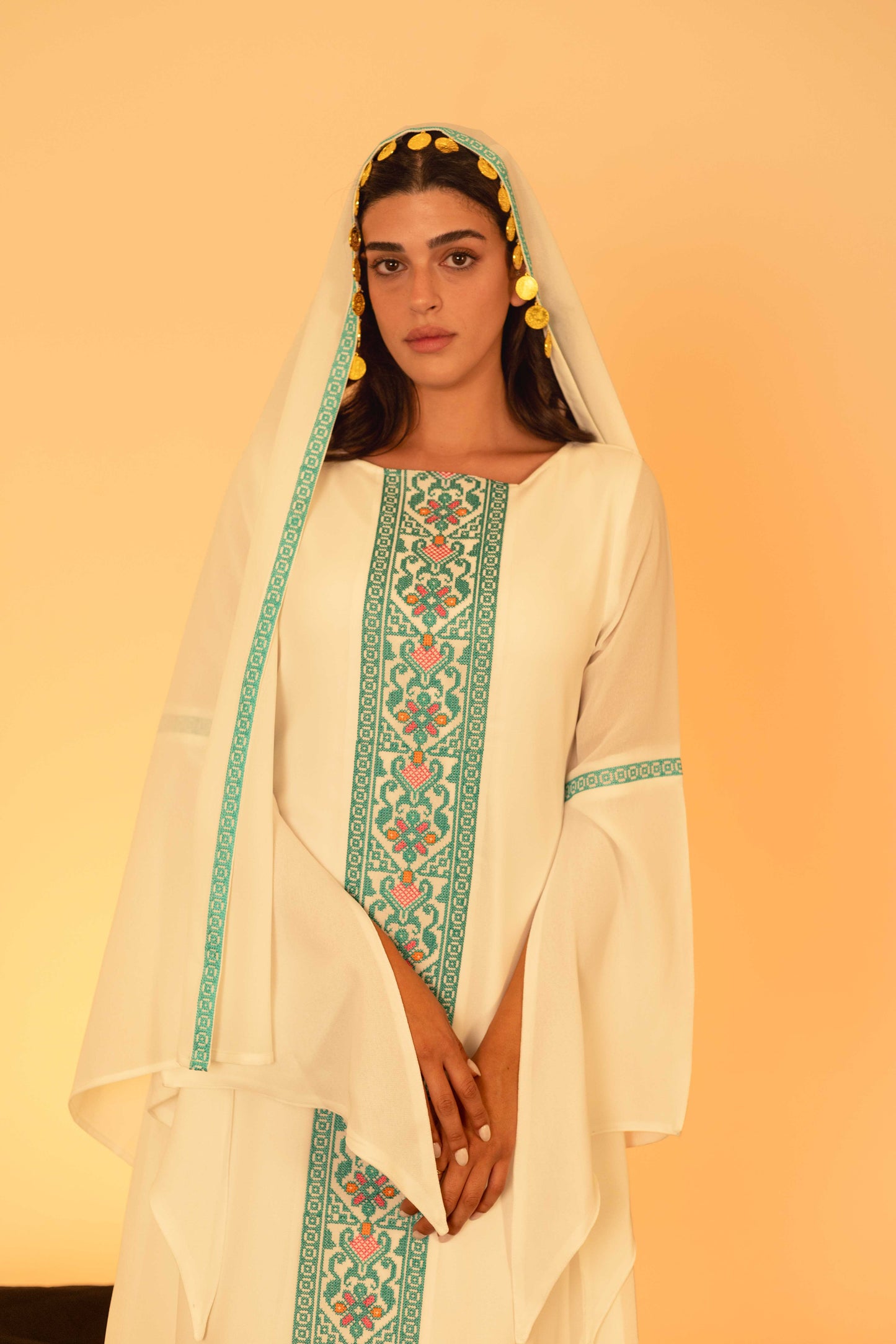 White Butterfly Dress Deerah
