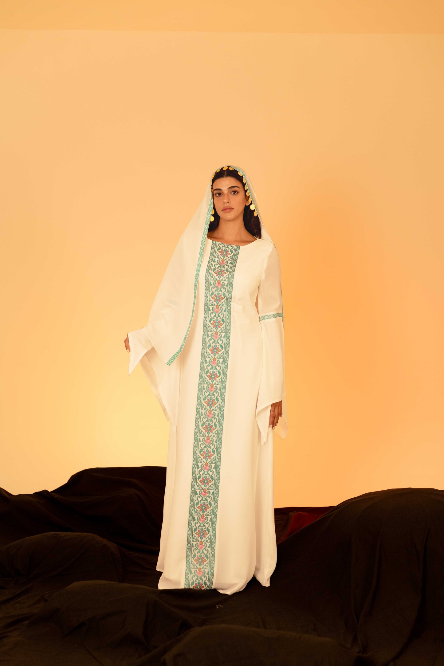 White Butterfly Dress Deerah