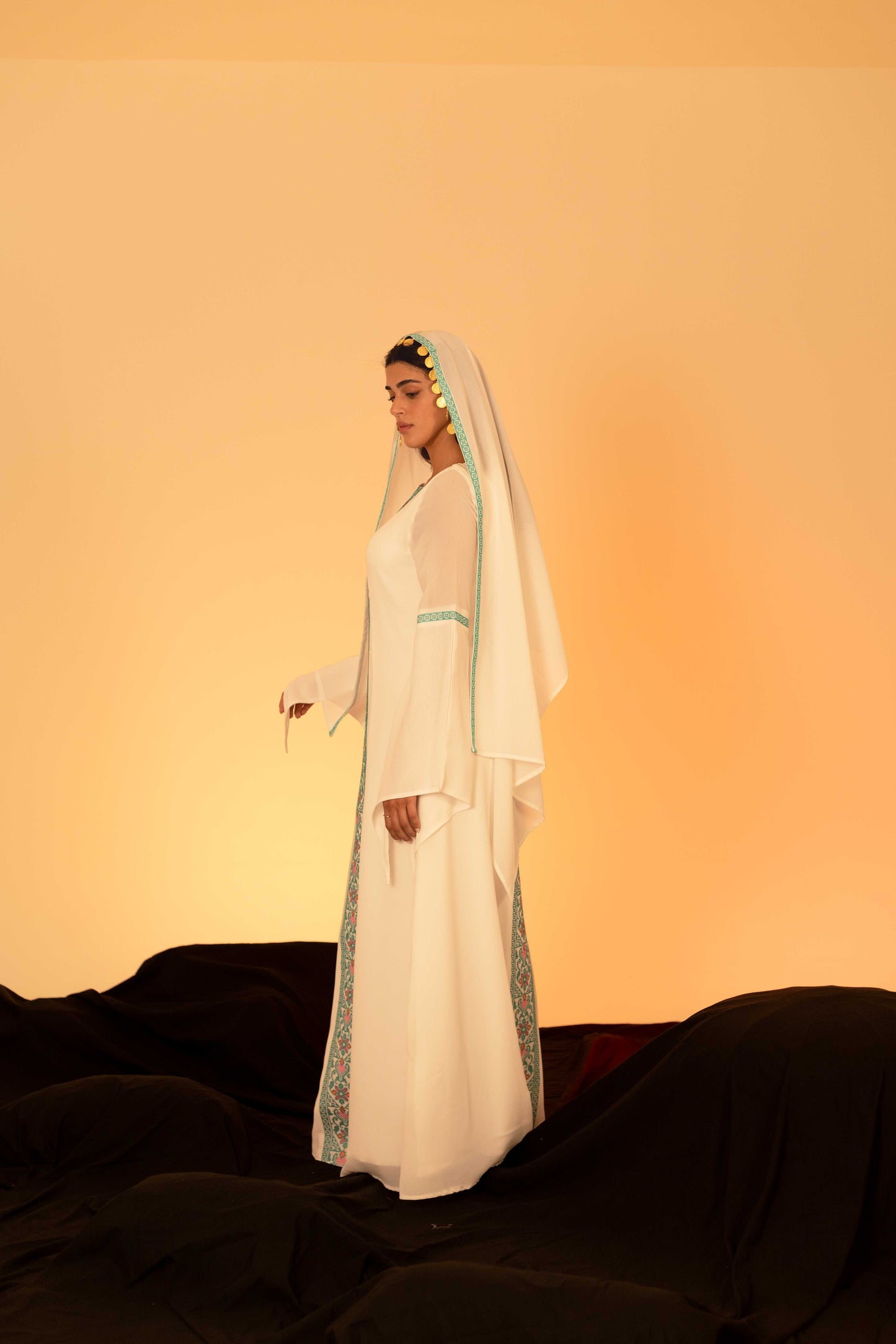 White Butterfly Dress Deerah
