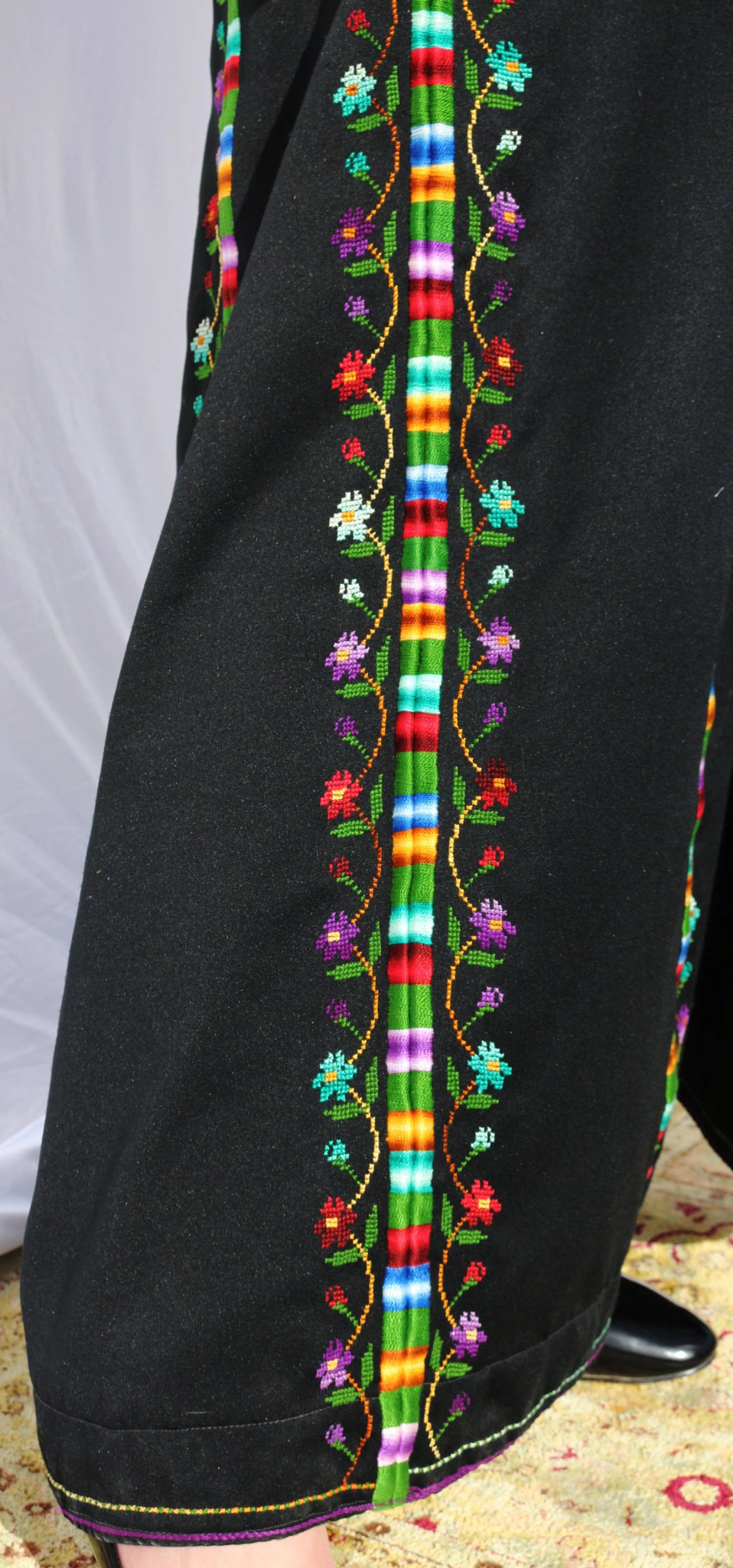 Nouf - Hand - Embroidered Dress - Deerah