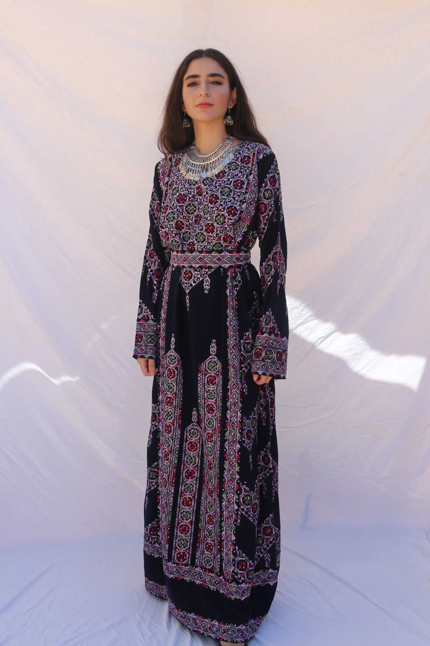 Safad - Traditional Palestinian Thobe Dress Deerah