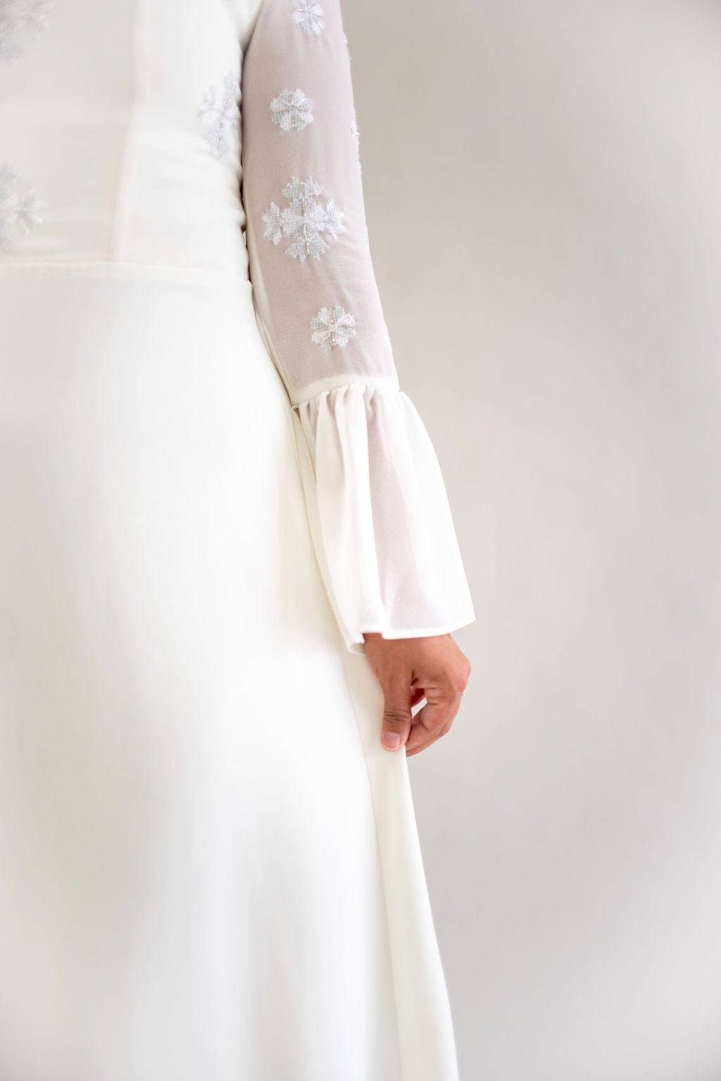 Sofia - Hand Embroidered Bridal Dress Deerah