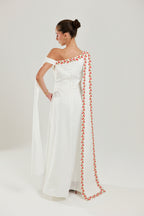 Zaytouna Off-Shoulder Tatreez Dress