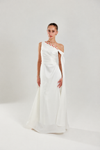 Zaytouna Off-Shoulder Tatreez Dress