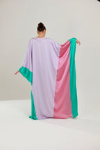 Color Block Abaya - Deerah