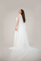 Diala - Hand Embroidered Palestinian Bridal Dress - Deerah