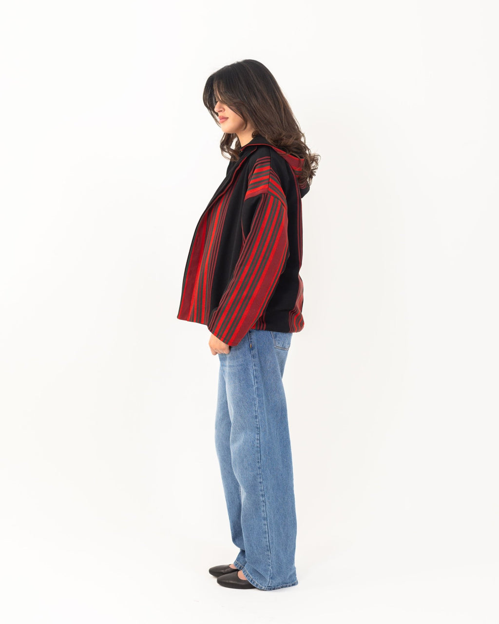 Double - faced Majdalawi Suede Jacket - Deerah