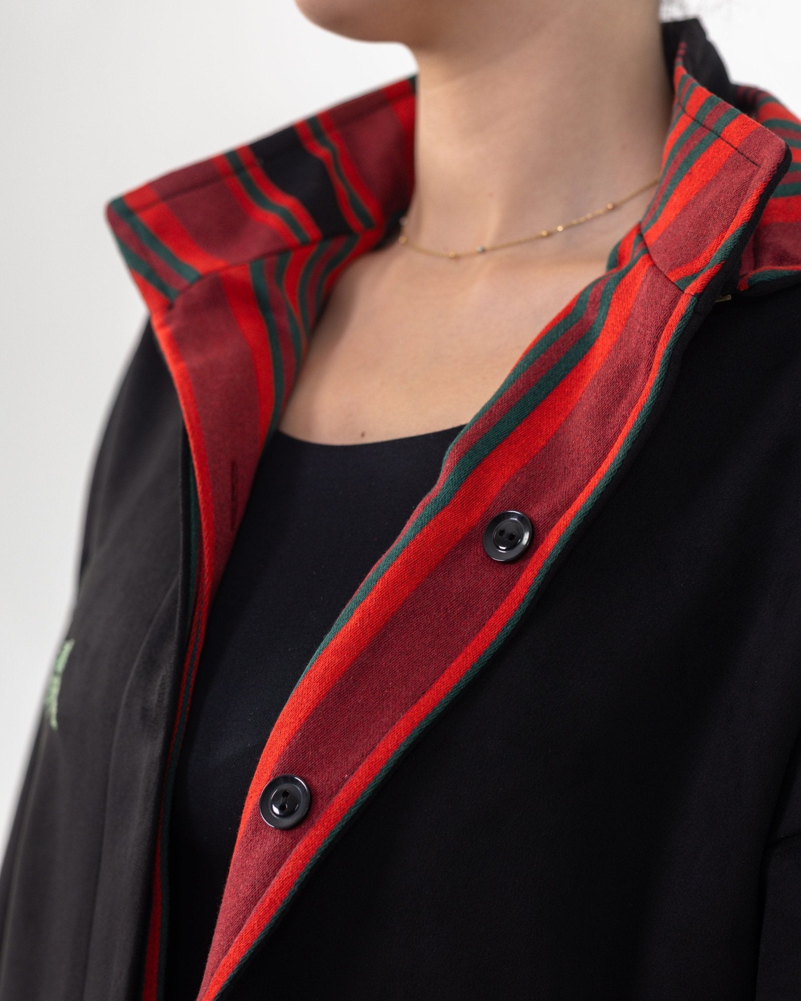 Double - faced Majdalawi Suede Jacket - Deerah