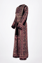 Floral Velvet Thobe - Deerah