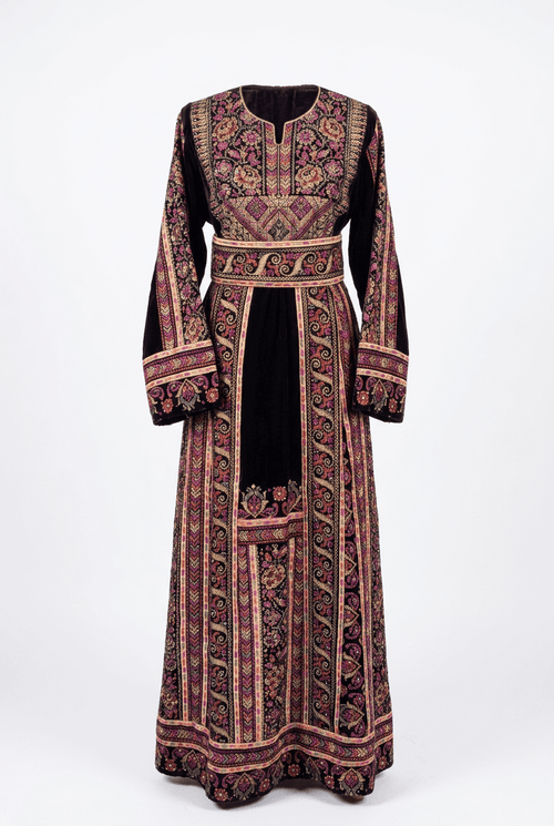 Floral Velvet Thobe - Deerah