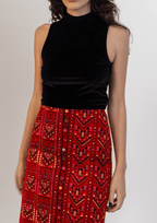 Heavy Embroidered Skirt - Deerah