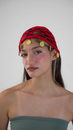 Tantour - Hand Knitted Headpiece