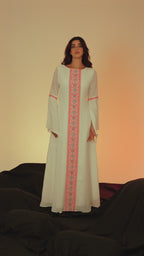 White Butterfly Dress