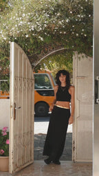 The Layal Hand Embroidered Maxi Skirt