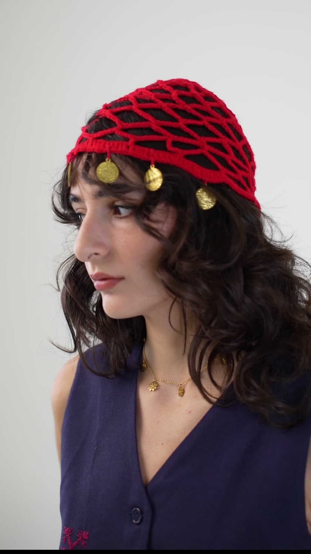 Tantour - Hand Knitted Headpiece