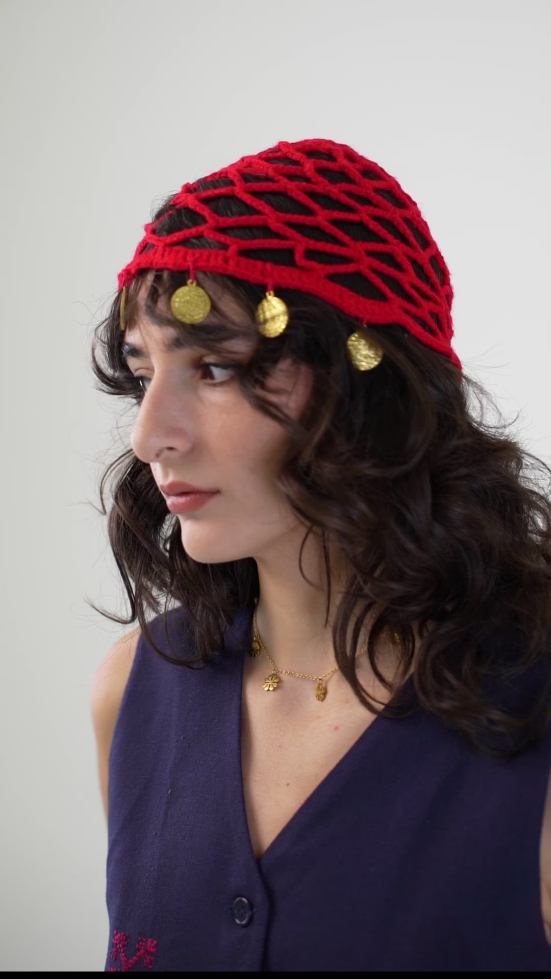 Tantour - Hand Knitted Headpiece