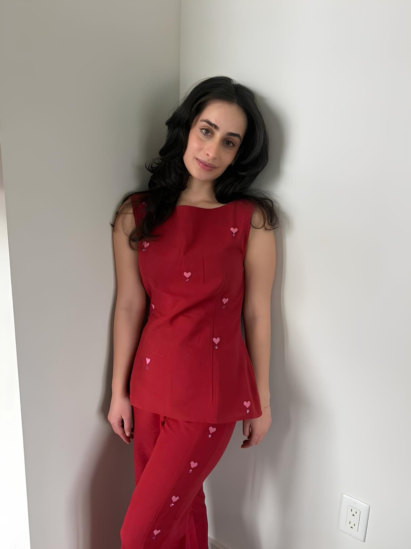 Qalbi قلبي - Linen Pants - Deerah