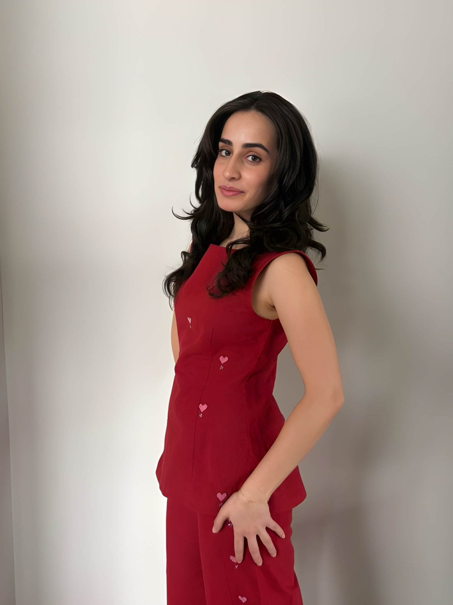 Qalbi قلبي - Linen Pants - Deerah