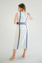 Samar - Hand Embroidered Saya Palestinian Dress - Deerah