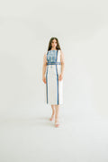 Samar - Hand Embroidered Saya Palestinian Dress - Deerah