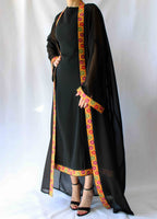 Sandra Dress & Abaya Bundle - Deerah
