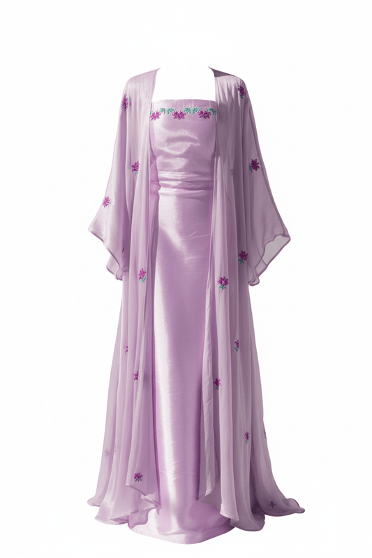 The Fayrouz Dress and Abaya - Deerah