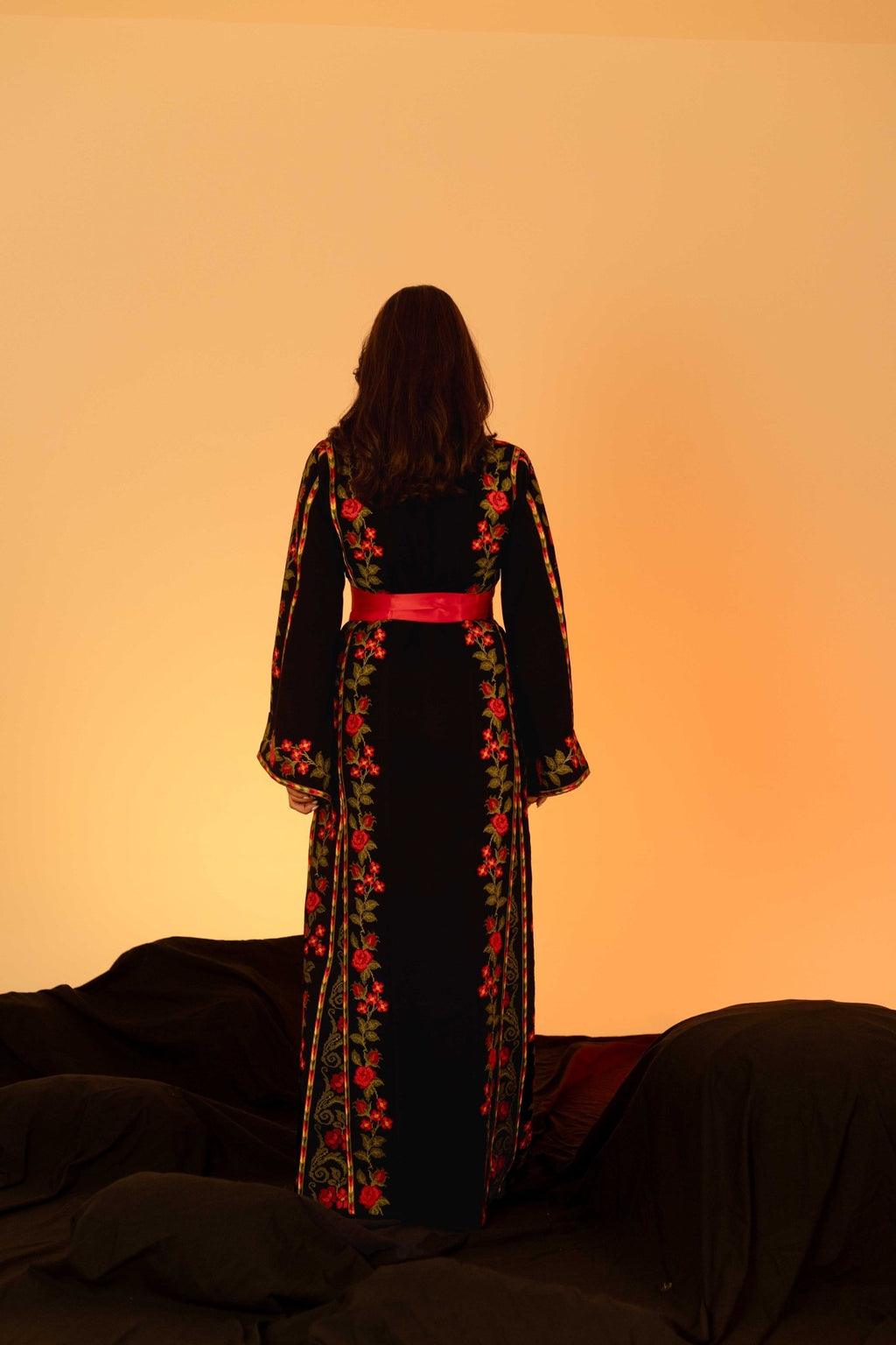 The Floral Palestinian Thobe - Deerah