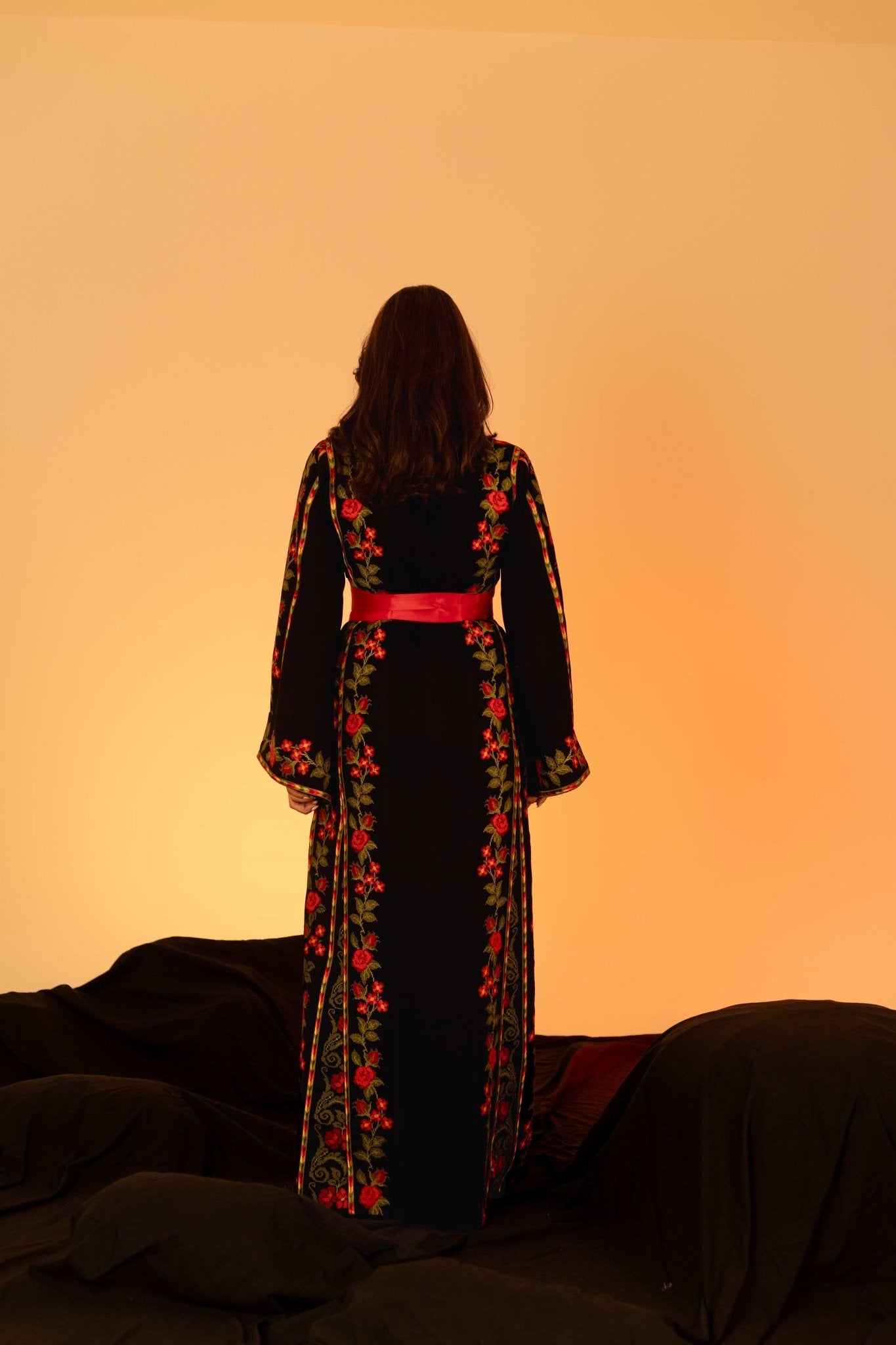 The Floral Palestinian Thobe - Deerah
