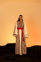 The Floral Palestinian Thobe - Deerah