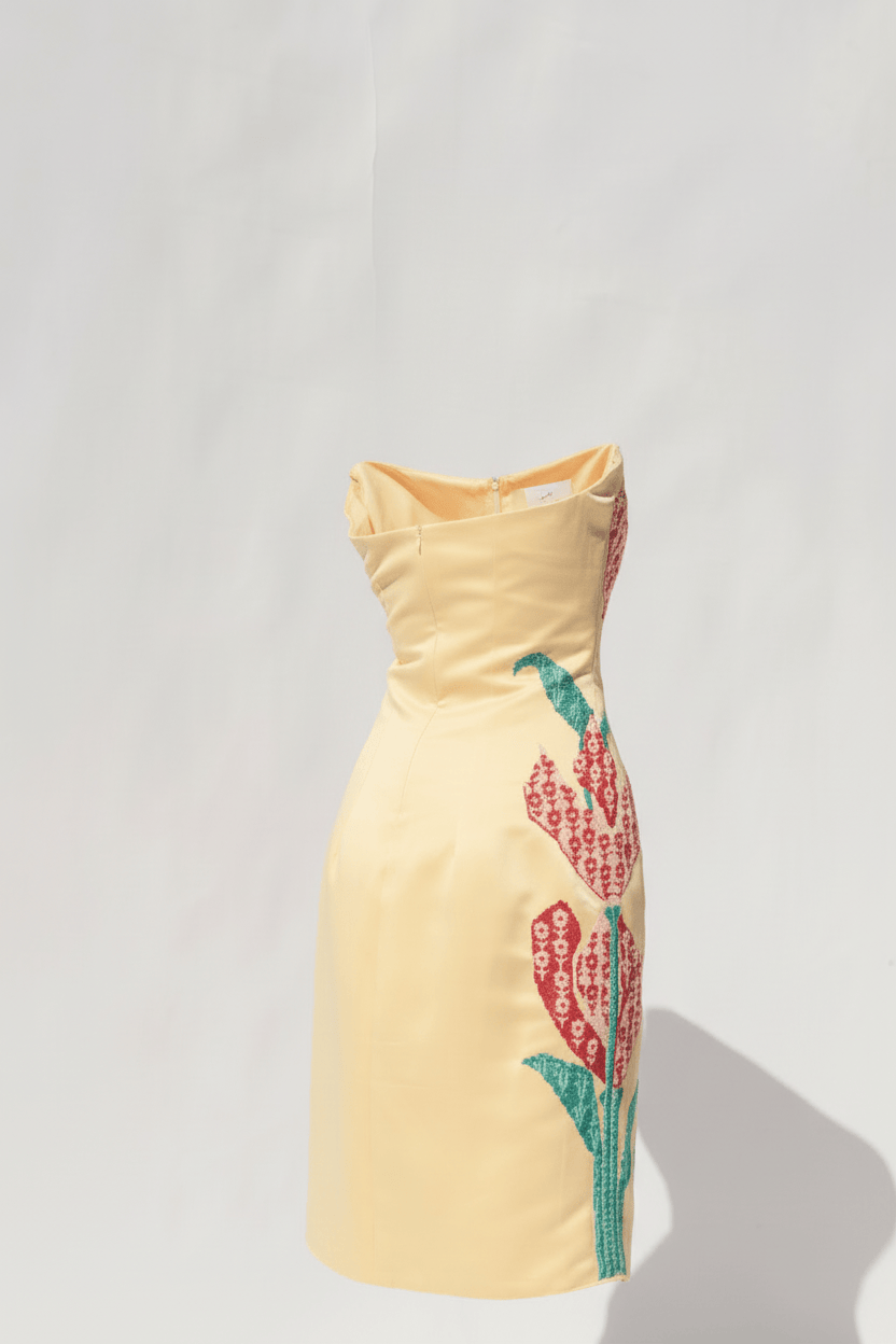 The Lemona ليمونة Dress - Deerah