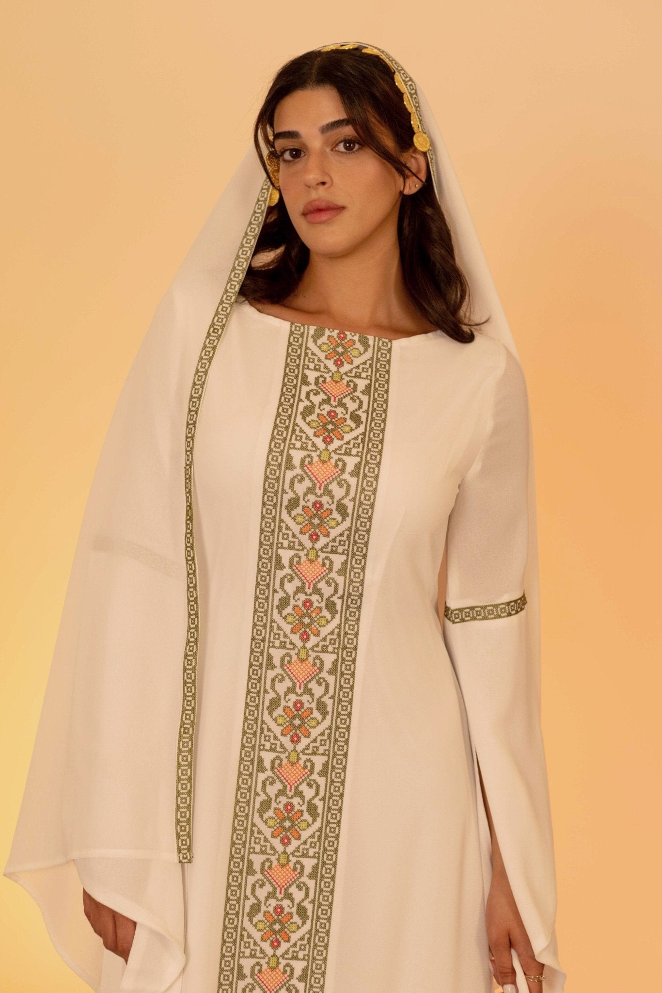 White Butterfly Dress - Deerah