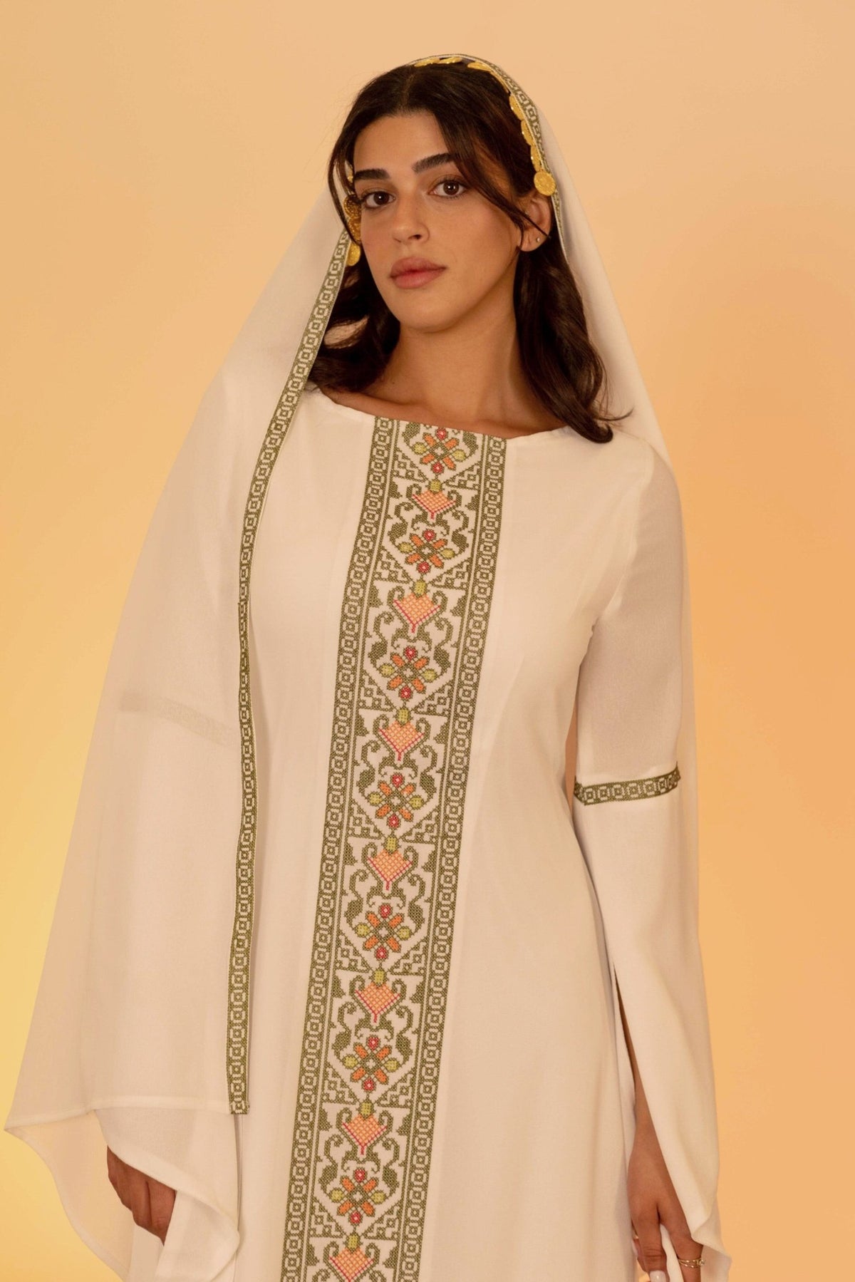 White Butterfly Dress - Deerah