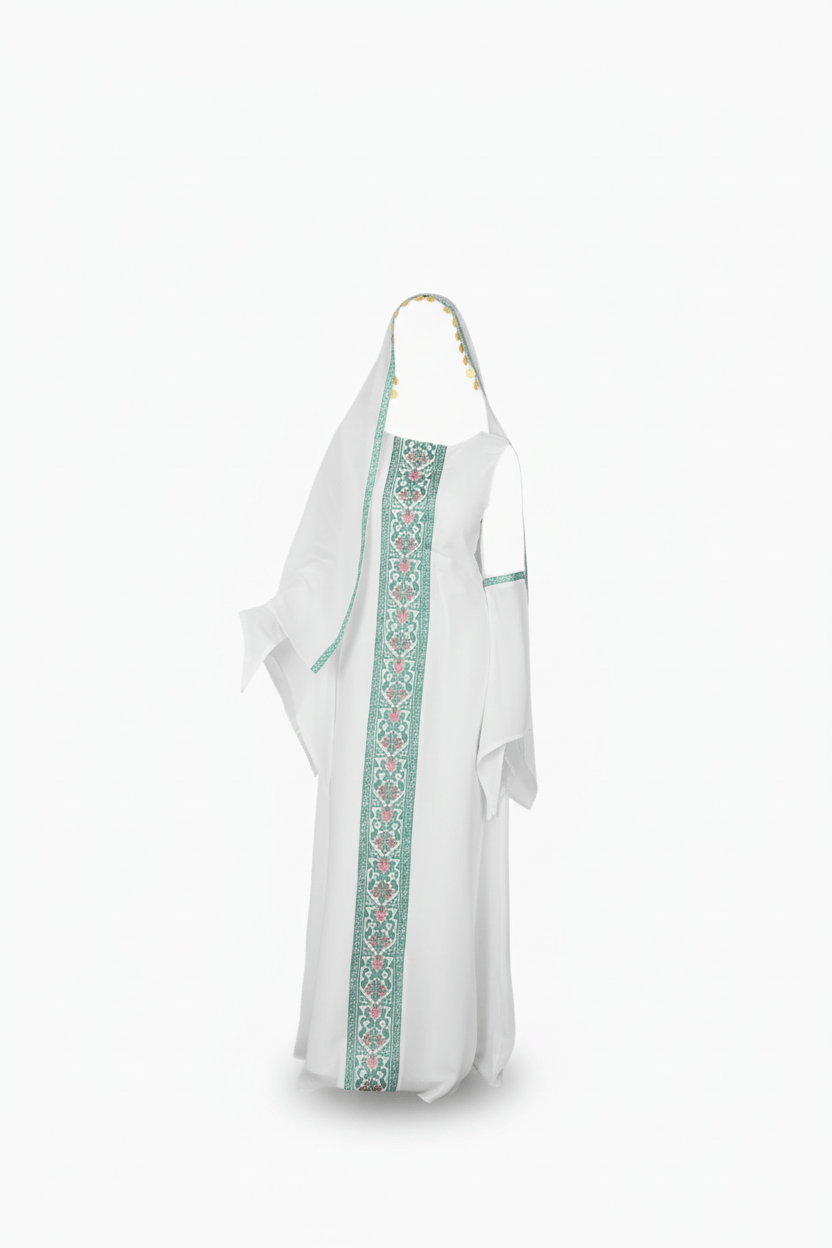 White Butterfly Dress - Deerah