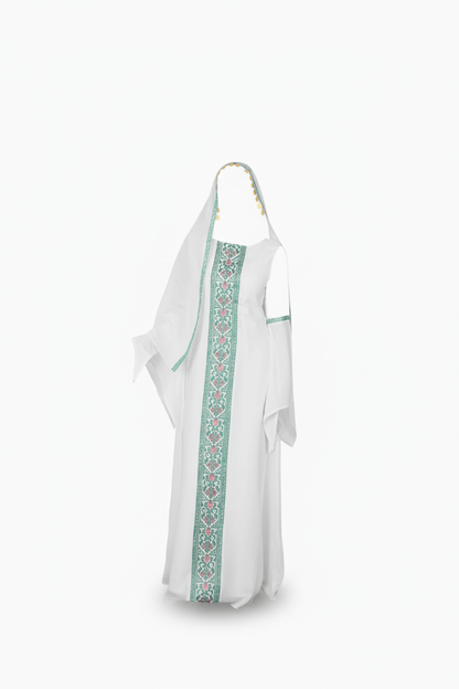 White Butterfly Dress - Deerah