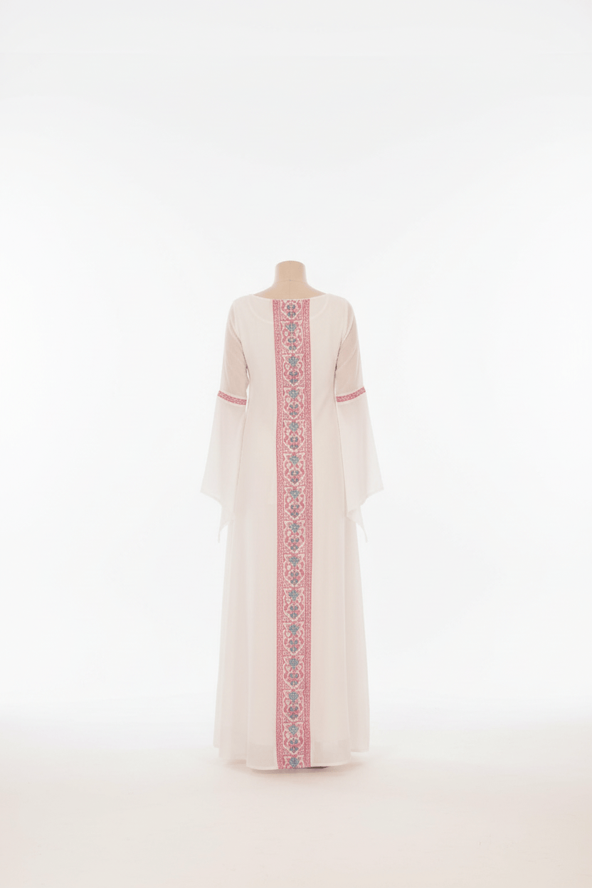 White Butterfly Dress - Deerah