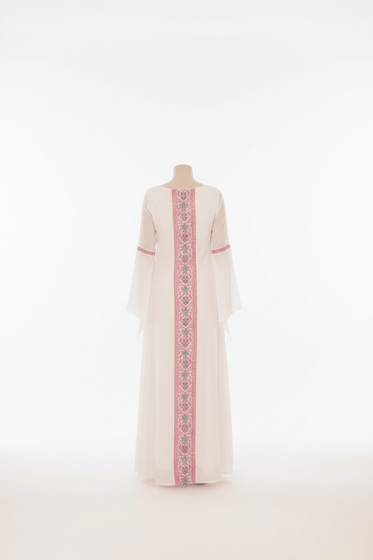 White Butterfly Dress - Deerah