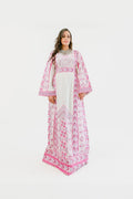Zahra - Machine - embroidered Palestinian Thobe - Deerah