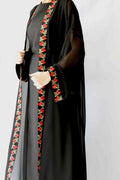 Zaytouna Hand - beaded Embroidered Abaya - Deerah