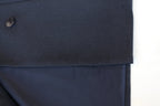 Hand - Embroidered Custom - made Women Pant Suit in Navy Blue - Deerah